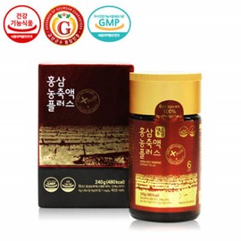 Red ginseng concentrate plus Daedong Korean ginseng 6-year-old red ginseng essence 240g / 홍삼농축액 플러스 대동고려삼 6년근 홍삼 진액 240g