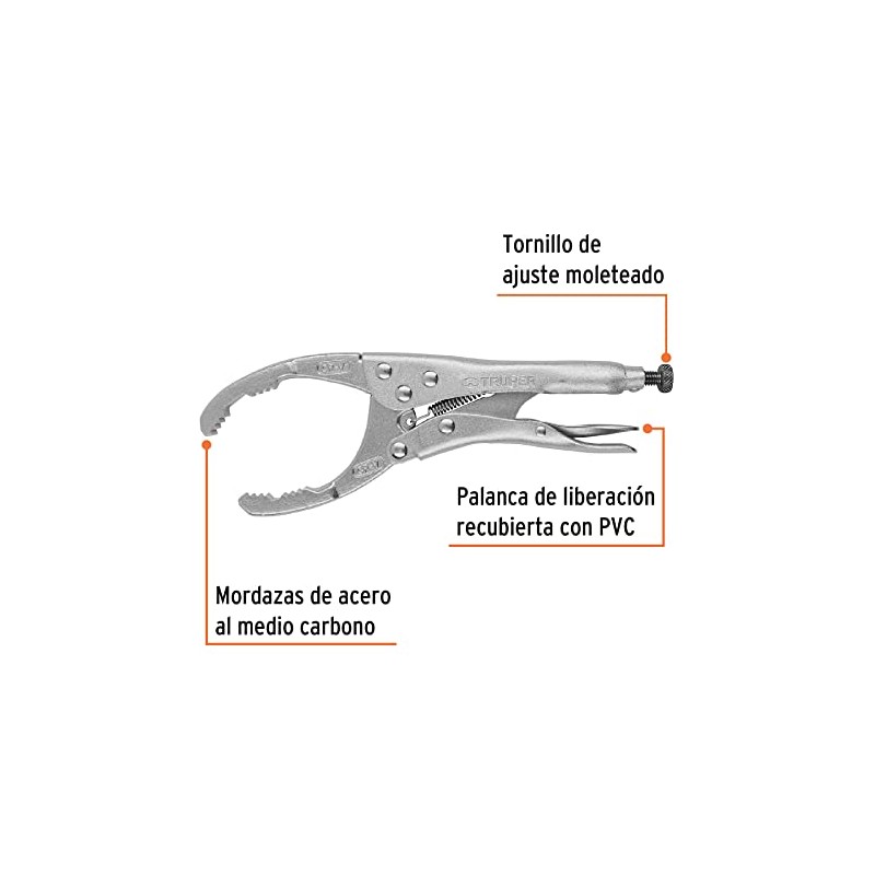 Oil-Filter Locking Pliers 9"