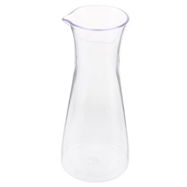 BIUDECO Clear Acrylic Wine Carafe Transparent Serving Decanter for Parties Weddings and Home Use for Entertaining Guests and Enhancing Dining Experience