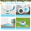 PETGEEK Automatic Dog Feeder/Treat Dispenser with Rechargeable Button Remote Control,