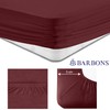 BARBONS Fitted Sheet 90 x 200 cm - 100% Cotton