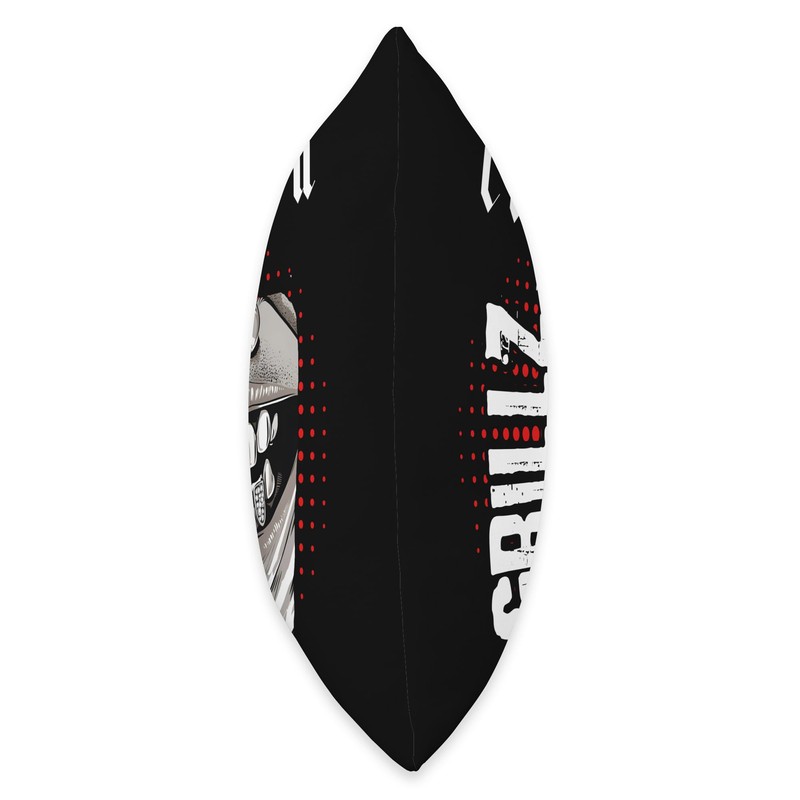 For man with grillz teeth with Grills teeth Throw Pillow