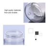 Pack of 20 Black Containers Plastic (5 g, 10 g,