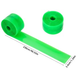 CLKE 2 Pcs Bike Tire Liner, Bike Inner Tube Protector, Compatible with 12" 16" 18" 20" 24" 26" 27.5" 29", Mountain Bike Tyre Liner Puncture Proof