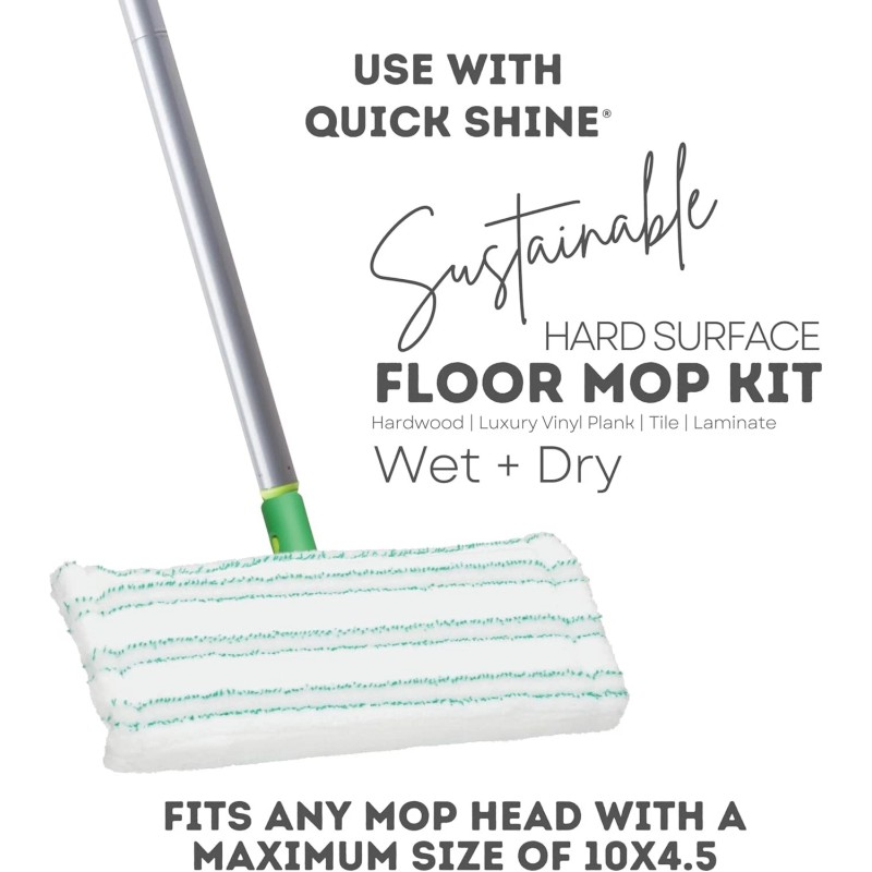 Holloway House 2X HOLLOWAY HOUSE QUICK SHINE HARD-SURFACE SPRAY MOP