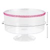 Trifle Containers with Pink Gem Trim -3 Pc. - Party