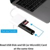 Universal USB C to SD Card Reader with USB 3.0