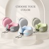 U-Shaped Memory Foam Neck Pillow – Travel Pillow for Airplane,