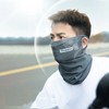 Sports Mesh Mask for Cycling, Hiking, Golf, and Summer Workouts Mesh Mask ZO Black