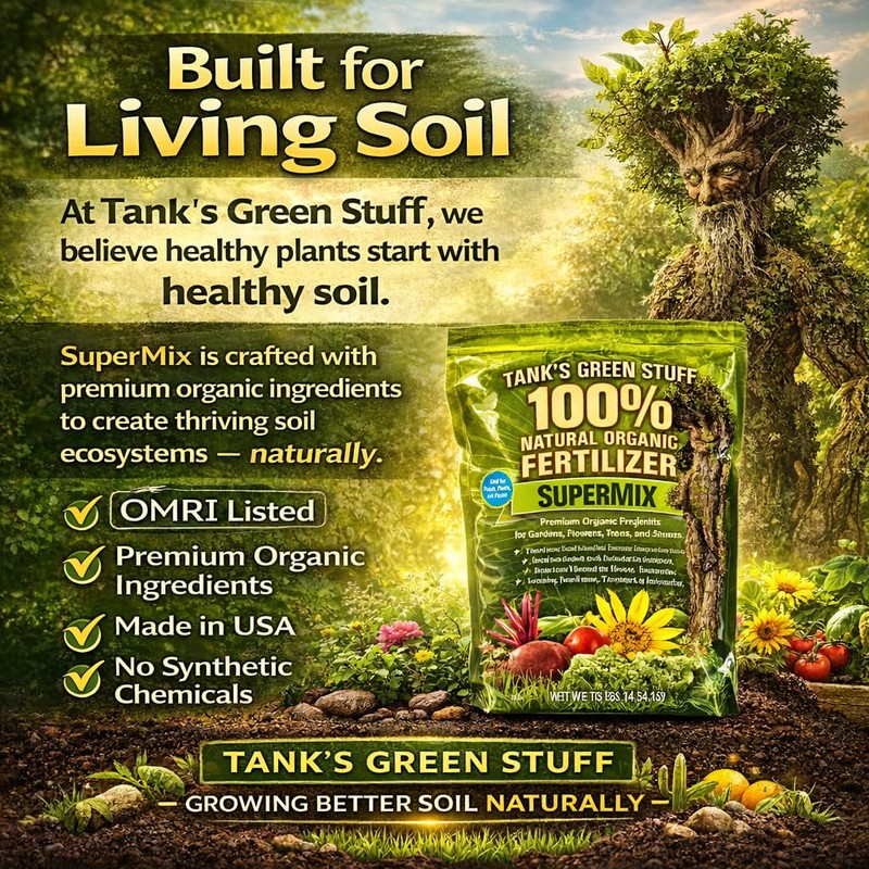 Tank's Green Stuff 100% Organic SuperMix Fertilizer 10 lb