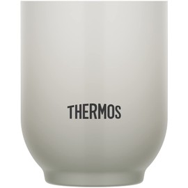 Thermos JDT-240 LGY Stainless Steel Vacuum Insulated Cup, 8.5 fl oz (240 ml), Light Gray, Hot Water