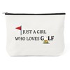 Golf Makeup Bag Cosmetic Bag Golf Gifts for Women Inspirational