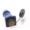 Eonvic SD28 Waterproof Connector Car Round Plug Socket IP68 Panel