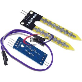 5SET Soil Moisture Sensor Hygrometer Humidity Detection Module Kit Board Jumper Cable 3.3V 5V Watering System
