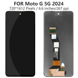 Screen Replacement for Motorola Moto G 5G 2024 LCD Screen XT2417 XT2417-1 XT2417D LCD Display Touchscreen Digitizer Assembly 6.6 Inch [2024 Version,Not Fit for G 5G 2022/2023]