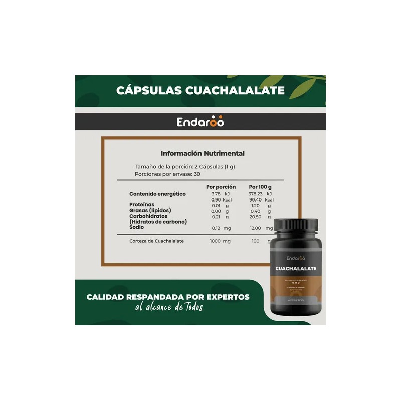 Cuachalalate Cápsulas