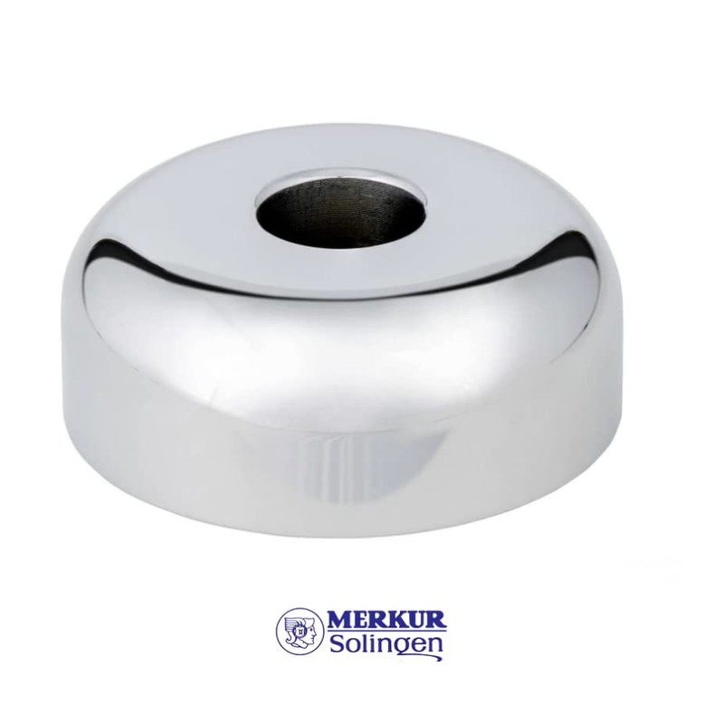 MERKUR Shaving Stand Gloss Chrome 4006 | Non-Slip with Straight