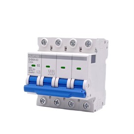 AXTI Din Rail Mini Circuit Breaker 4 Pole 400V~ Household Air Switch Distribution Box Mechanical Equipment Motor Protection 72mm MCB (Color : 4P, Size : 50A)