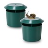 ADEPTNA ECO FRIENDLY NON-TOXIC PLASTIC SLUG AND SNAIL TRAP –