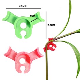 Pack of 50 Plant Benders Plant Trainer Plant Support Clip for Low Load, Plant Clip Bending Clips for Plant Training, Plant Trainer Clips for Plant Branches, Bending Plant Stems