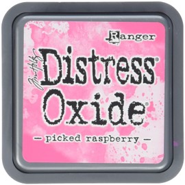 Ranger Tim Holtz TDO56126 Distress Oxide Pad-Picked Raspberry, Synthetic Material, Pink, 7.5 x 7.5 x 1.9 cm