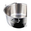 Stainless Steel Deep Stock Pot with Glass Lid Soup Pot
