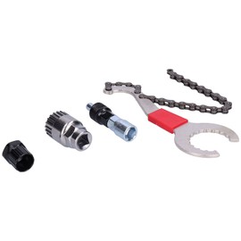 Herramienta de Extracción de Casete de Bicicleta, Kit de Reparación de Bicicletas 3 en 1, Kit de Extracción de Piñones de Bicicleta, Kit de Herramientas de Reparación, Kits de