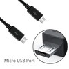 GELRHONR Micro USB Splitter Cable,2 in 1 USB 2.0 A