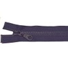 Plastic Zip Separable for Jackets 55 cm Navy Dark Blue