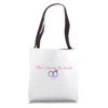 She's tying the knot Bridal Shower Coquette Bow Bachelorette Tote