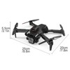 Remote Control Drone with Camera 4K Dual Camera 4-Sided Obstacle