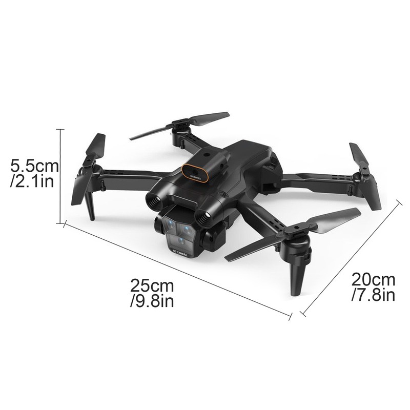 Remote Control Drone with Camera 4K Dual Camera 4-Sided Obstacle
