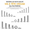 520PCS M3 M4 M5 M6 Stainless Steel Hex Button Screws