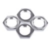 LAFEINA 4PCS 17mm Aluminum Wheel Hex Hub Nut for 1/8