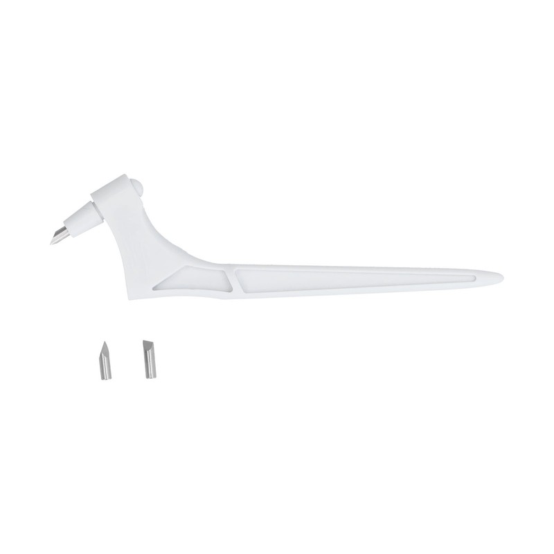 Hand Held Carving Knife Non Slip Flexible Convenient 360 Degree