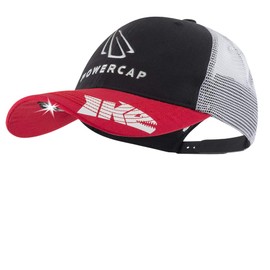 POWERCAP 2.0 Mike Iaconelli Signature Series Fishing LED Headlamp Hat - High Output Ultra-Bright Hands Free Lighted Cap (HLC-8490-IKE) Black