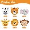 SKTMH Jungle Animal Party Supplies 48Pcs Animal Birthday Party Plates