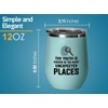 Detective Teal Edition Wine Tumbler 12oz - The truth is