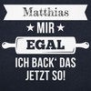Geschenk mit Namen personalisiert by Shirtracer - Apron - Baking