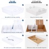 5 Row Trading Card Storage Box, 1 Pack Cardboard Storage