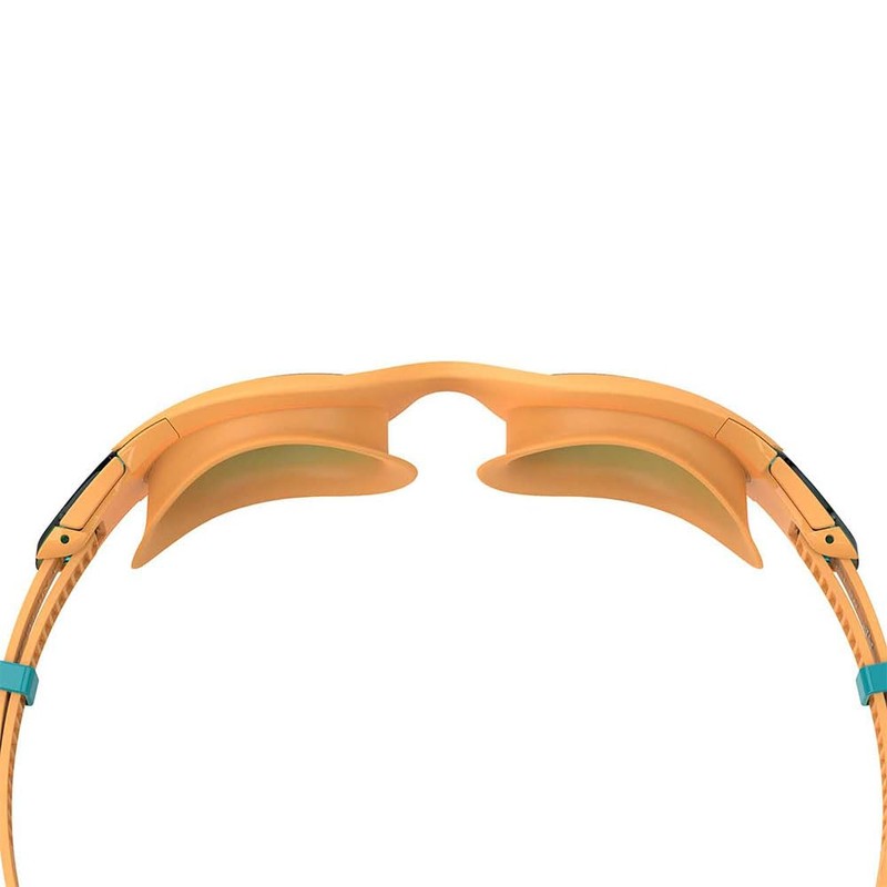 Speedo Unisex Kids Hydrosity 2.0 Swimming Goggles, Aanadi Orange/Aquarium, One