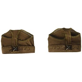 Capezio womens Footundeez Lyrical/Modern Shoe footwear, Espresso, Large US