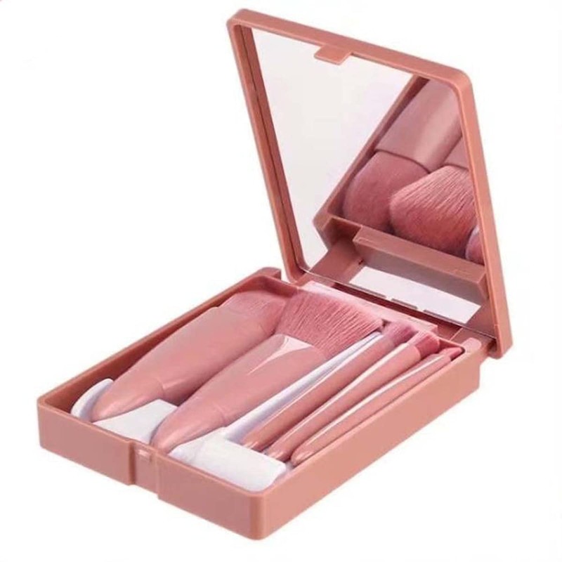 Travel Makeup Brushes Set - Mini Makeup Brush Set with