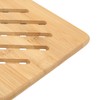 5 Pcs Bamboo Hot Pad Table Mat Bamboo Trivet Pot