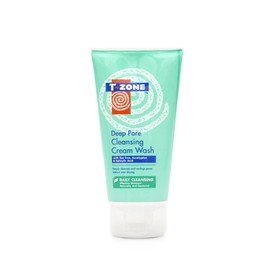 T-Zone Deep Pore Action Cleansing Cream Wash 150ml