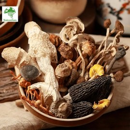 Yunnan Colorful Mushroom Soup Package, Dried Mushrooms Soup Mix 3.5oz/100g (for 4-6 People), 云南菌菇汤包Shipping from California, U.S.