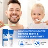 Hydroxyapatite Toothpaste, 2 Pack Fluoride Free Nano Hydroxyapatite Toothpaste for
