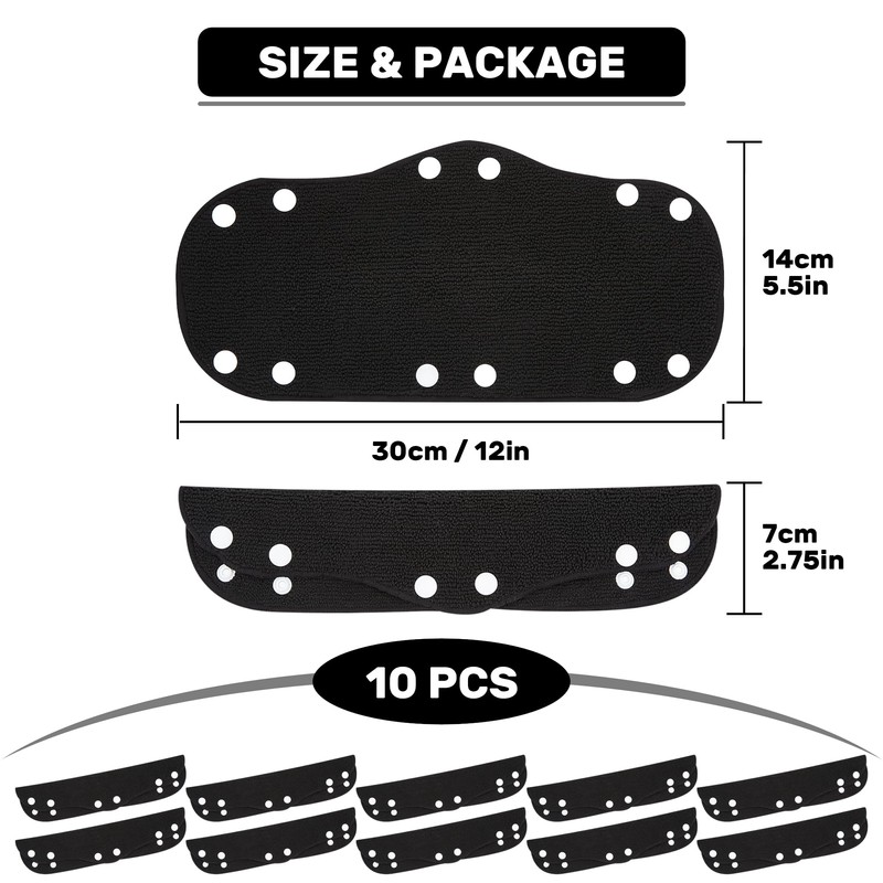 Hard Hat Sweatband 10" X 5.5", Cotton Hard Hat Liner,