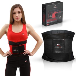 Formed By Me - Black XXL Waist Trainer - Sweat Enhancing Waist Trainer, Perfect for Workouts as It Gives Optimal Back Support and Improves Posture, Great for Causal Use offers 360 Degree Comfort