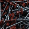 4.8 x 100 mm Roofing Screws, Hex Head Self-Drilling Multicoloured